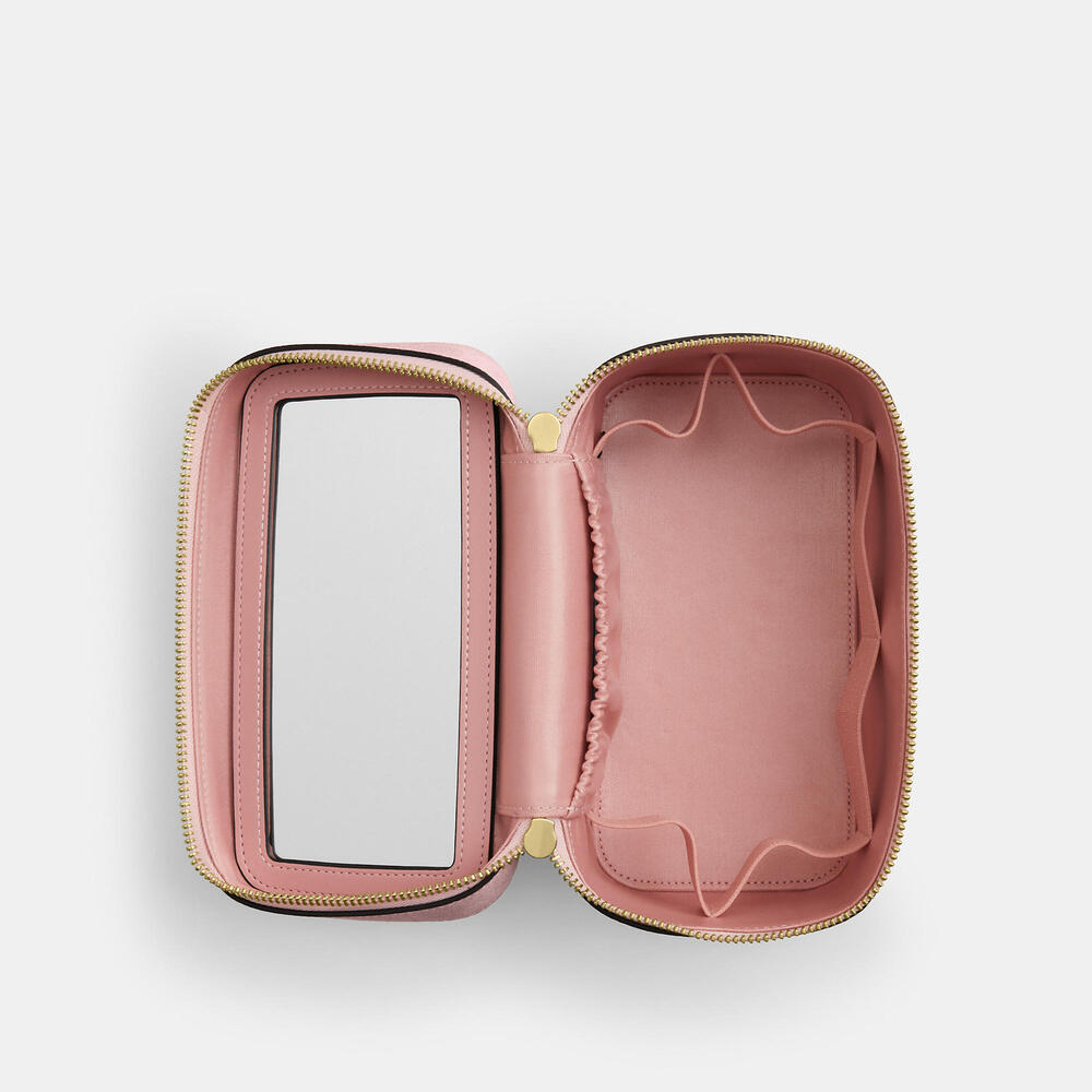 Cosmetic Case In Signature Canvas - Picture 2 of 2